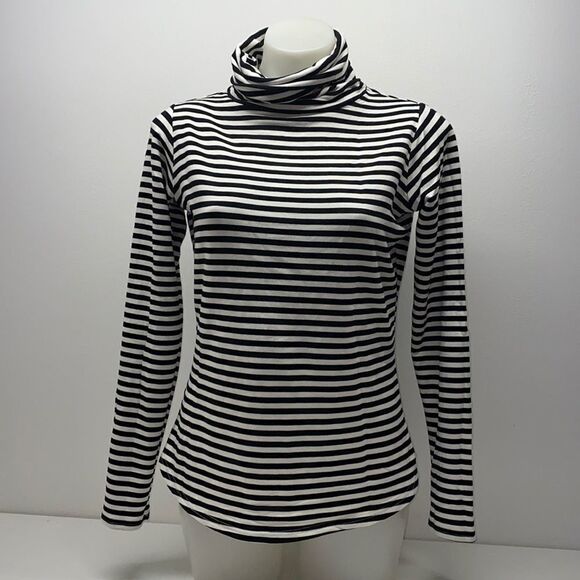 🔥JOULES Clarissa Stripe Roll Neck Top, Stripe sz 6 (M ) New - Picture 3 of 16